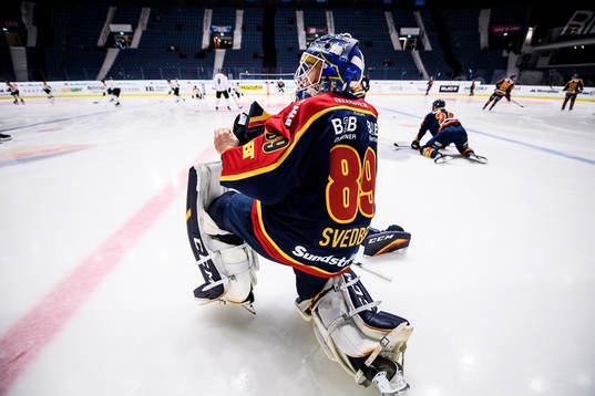 Djurgårdens målvakt Niklas Svedberg