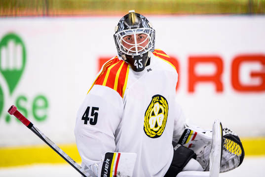 Brynäs målvakt Viktor Andrén