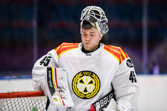 Brynäs målvakt Viktor Andrén