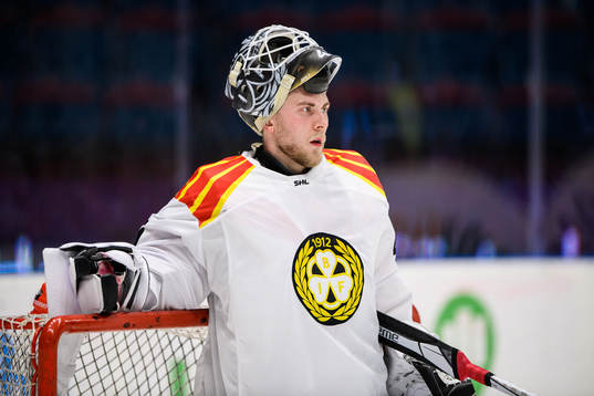 Brynäs målvakt Viktor Andrén