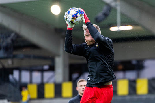 Häckens målvakt Peter Abrahamsson