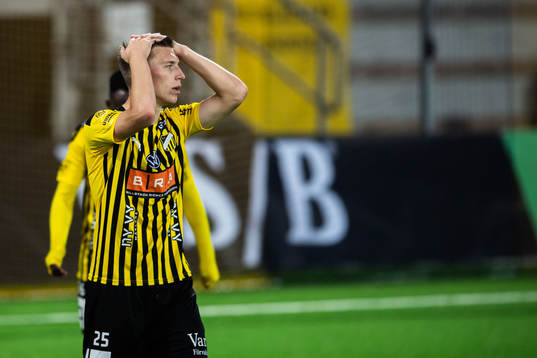 Häckens Kristoffer Lund Hansen deppar