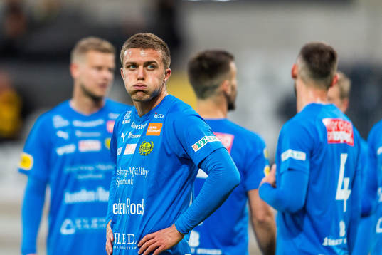 Mjällbys Ivan Kricak deppar