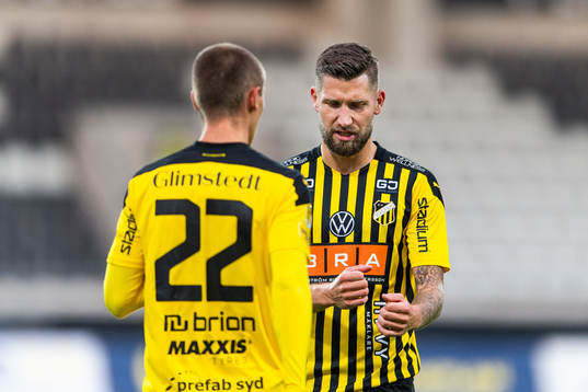 Häckens Tobias Carlsson och Joona Toivio