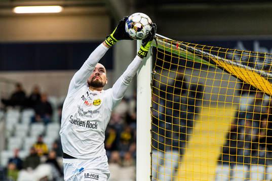 Mjällbys målvakt Carl-Johan Eriksson