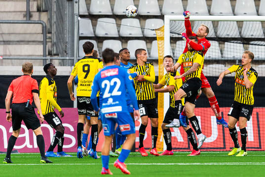 Häckens målvakt Peter Abrahamsson