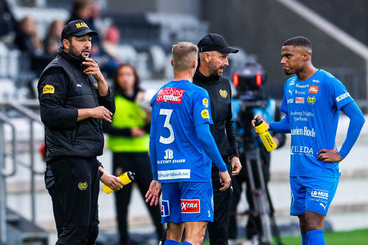 Mjällbys assisterande tränare Juan Robledo