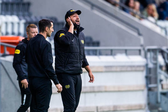 Mjällbys assisterande tränare Juan Robledo