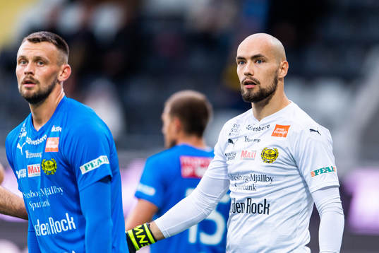 Mjällbys målvakt Carl-Johan Eriksson