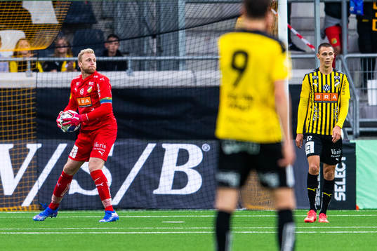 Häckens målvakt Peter Abrahamsson