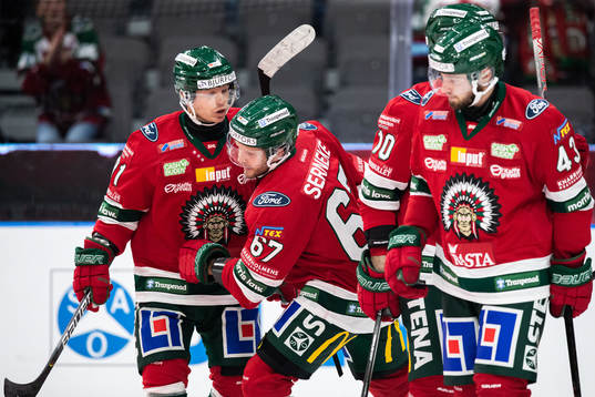 Frölundas Jacob Nilsson jublar