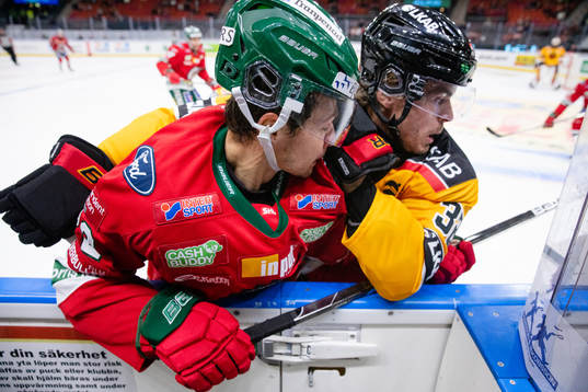 Frölundas Linus Nässén och Luleås Oscar Engsund