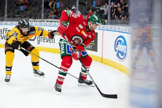 Luleås Pontus Själin och Frölundas Joel Lundqvist