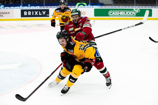 Frölundas Jacob Nilsson och Luleås Brendan Shinnimin