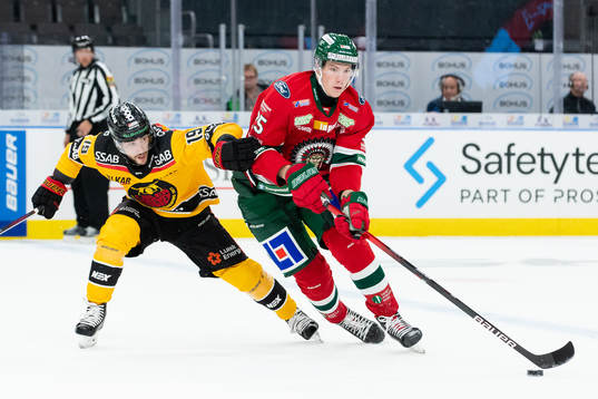 Luleås Konstantin Komarek och Frölundas Elmer Söderblom