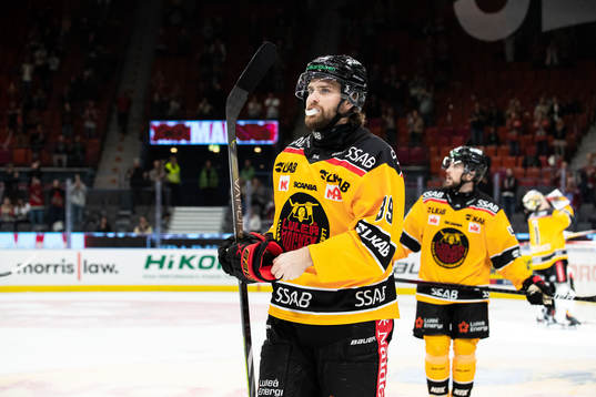 Luleås Pontus Själin deppar