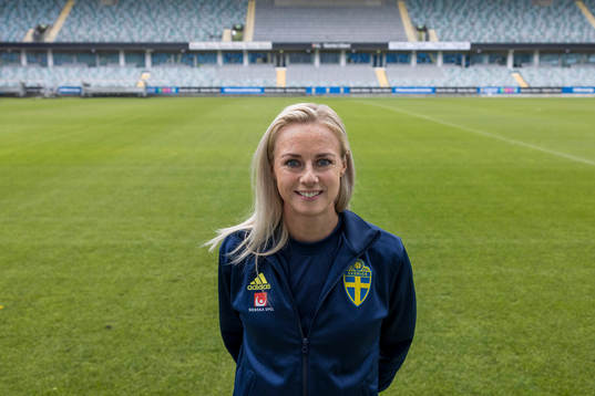 Sveriges Amanda Ilestedt fotograferad i