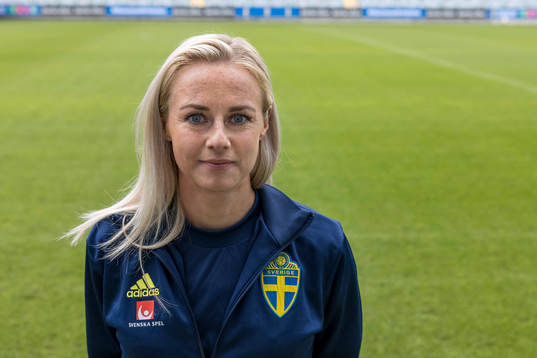 Sveriges Amanda Ilestedt fotograferad i