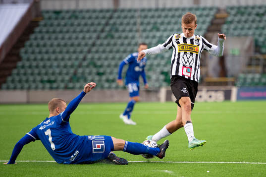 Sundsvalls Erik Andersson och Landskronas Oscar Petersson