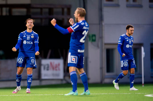 Sundsvalls Daniel Stensson, Pontus Engblom och Pontus