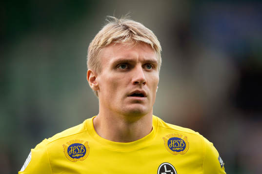 Landskronas målvakt Svante Hildeman