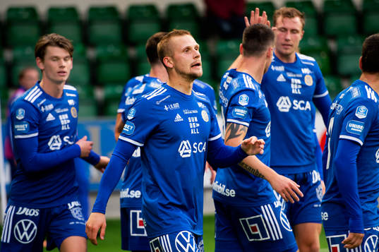 Sundsvalls Erik Andersson jublar