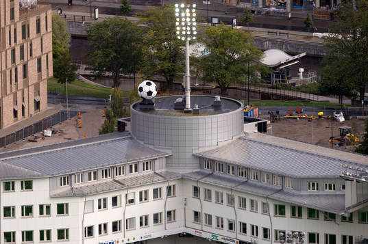 under fotbollsmatchen i Superettan mellan GIF Sundsvall och