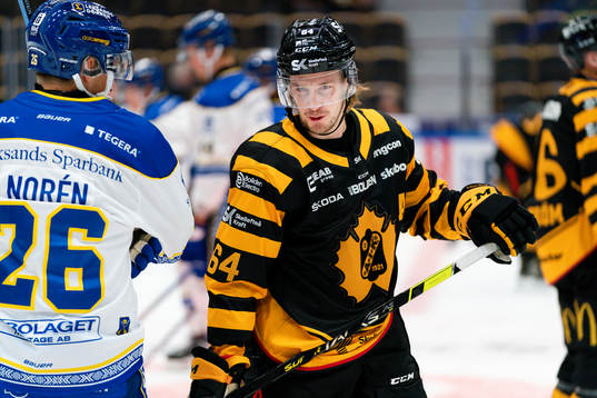 Leksands Patrik Norén och Skellefteås Jonathan Pudas