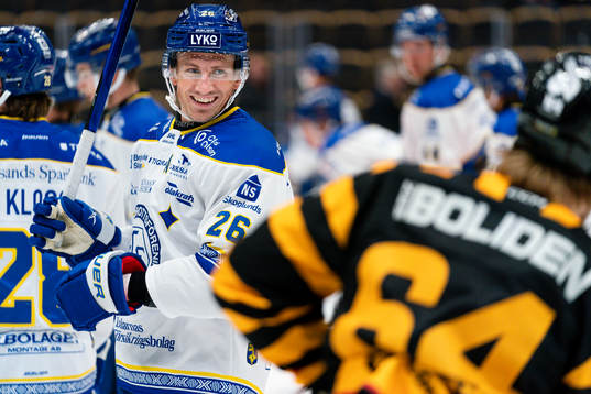Leksands Patrik Norén och Skellefteås Jonathan Pudas