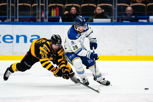 Skellefteås Adam Mascherin och Leksands Justin Kloos