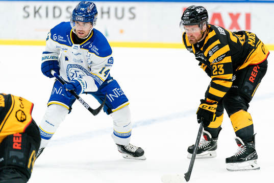 Leksands Oskar Lang och Skellefteås Adam Mascherin