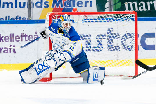 Leksands målvakt Axel Brage