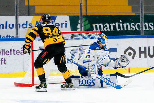 Skellefteås Linus Karlsson jublar
