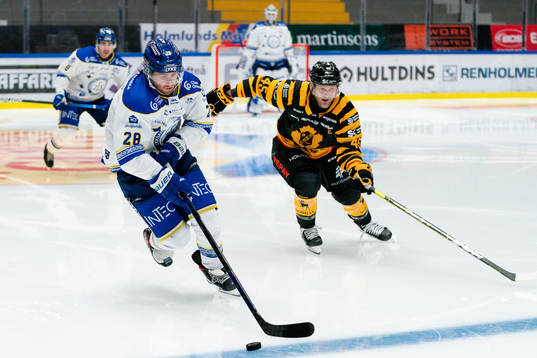 Leksands Justin Kloos och Skellefteås Oscar Möller