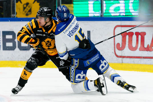 Skellefteås Måns Forsfjäll och Leksands Max Veronneau