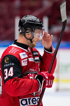 Malmö Redhawks Carl Söderberg deppar