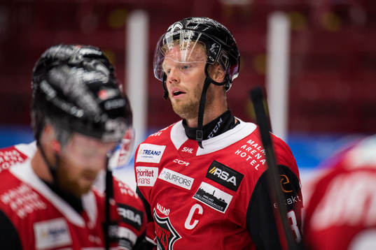 Malmö Redhawks Carl Söderberg deppar