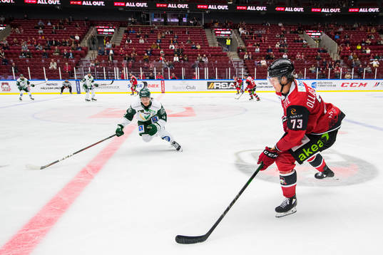 Malmö Redhawks Adam Ollas Mattsson och Färjestads Joakim