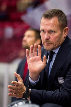 Malmö Redhawks tränare Joakim Fagervall