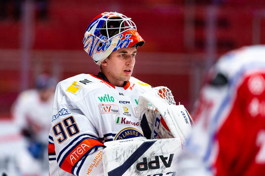 Växjös målvakt Janis Kalnins