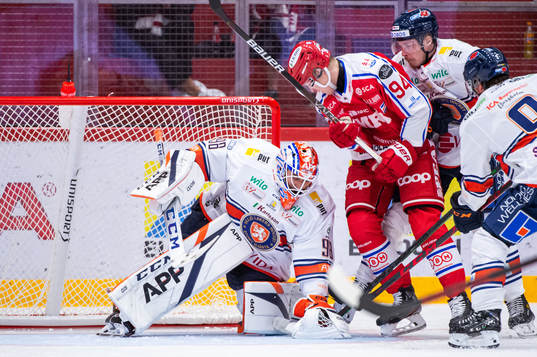 Växjös målvakt Janis Kalnins
