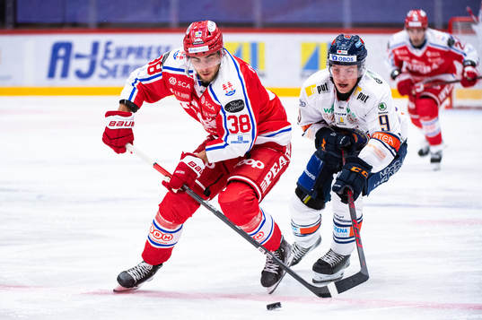 Timrås Jacob Olofsson och Växjös Victor Stjernborg