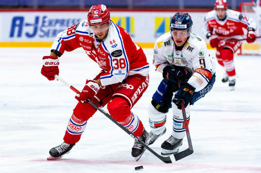 Timrås Jacob Olofsson och Växjös Victor Stjernborg
