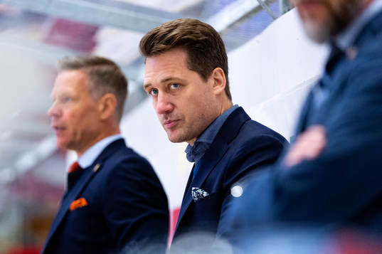 Växjös tränare Sam Hallam