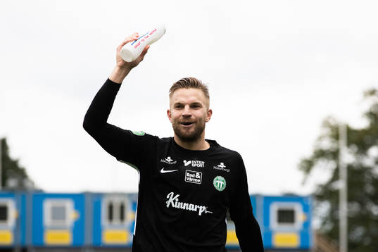 Västerås Erik Björndahl jublar