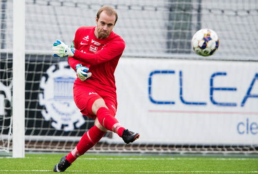 Västerås målvakt Daniel Svensson