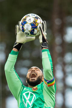 Östersunds målvakt Aly Keita