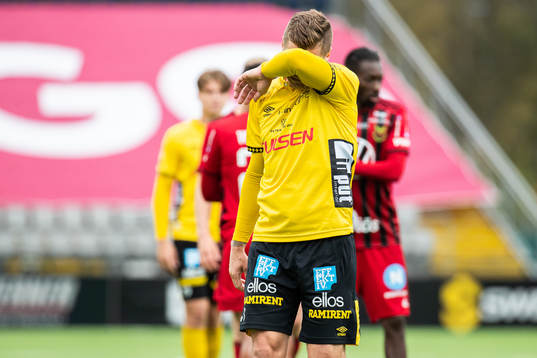 Elfsborgs Samuel Holmén deppar