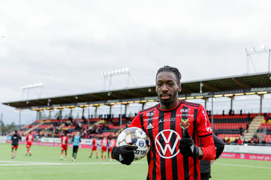 under fotbollsmatchen i Allsvenskan mellan Östersund och