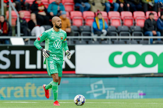 Östersunds målvakt Aly Keita